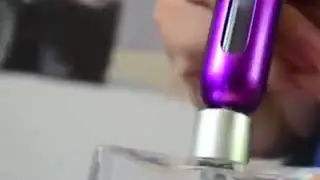 The refillable perfume atomizer