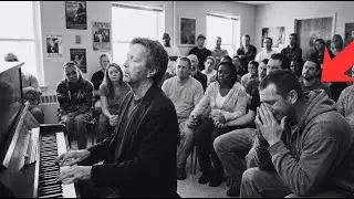 Clapton Performing at Rehab When THIS Happens — What Man Gives Him Makes EVERYONE Cry at Once