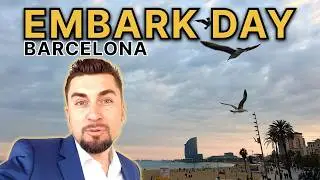 Embarkation Day Adventures: Unique Behind the Scenes on the Cruise 🚢 Ship! Barcelona