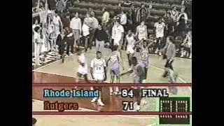 Rutgers vs. Rhode Island Basketball '87-'88