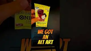We got an Alt Art! Opening One Piece OP07 Pack! #onepiece #tcg #op07