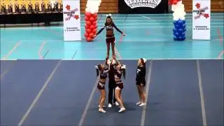 Norwegian Open 2014 Coed Groupe Stunt Storm Infinity