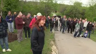 Hewitt family maple tree dedication May 24, 2025