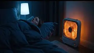Steady Heater Fan White Noise That Supports Long and Restful Sleep