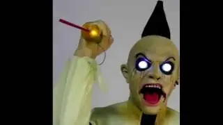 Animated Psycho with Syringe Prop