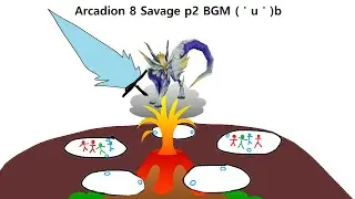 [FFXIV] [4K] || Arcadion 8 /AAC Cruiserweight M4 (Savage) Phase 2 BGM [Extended]
