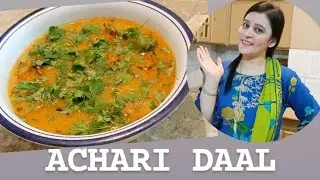 ACHARI DAAL RECIPE | DELICIOUS DAAL #urdurecipes #hindirecipe | BY  #somethingdifferent3603