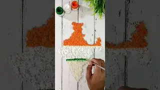 How To Decorate India Map 🇮🇳  #shorts