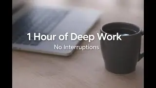 Music to Focus Deeply 🧠 | Study, Work, ADHD Relief (1 Hours)