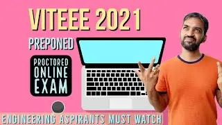 VITEEE 2021 preponed | VIT Engineering Entrance Exam 2021 latest update | Must watch