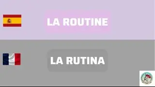 LA ROUTINE/ LA RUTINA( une journée dans ma routine)#español #français #espagnol#francais #apprendre