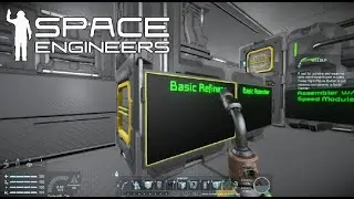 Space Engineers Survival Refining & Production Tutorial 2020
