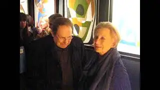 Michele Morgan, Robert Hossein, 2.03.2009 Paris