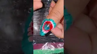 Dry water marble Nailart for beginners 🎀💅 #shorts #nailart #drywatermarblenailart #youtubeshorts