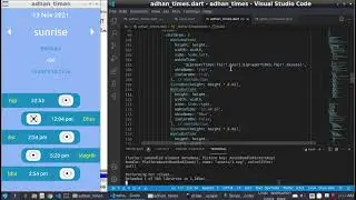 Adhan_Times App with Flutter Part 2