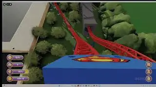 going to a super theme park in roblox