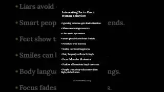 Top 10 Strange Yet True Facts | About Human Behavior You Didn't Know