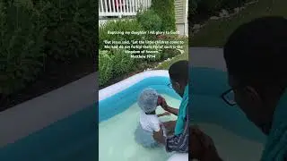 My daughter&rsquo;s baptism! #baptism #jesus #church