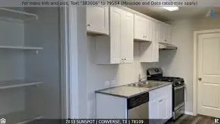 Priced at $134,999 - 7033 Sunspot, Converse, TX 78109