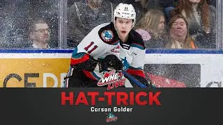 WHL Hat-Tricks - Carson Golder