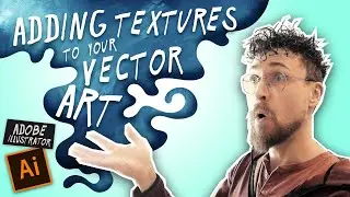 Добавление ТЕКСТУР в векторную графику (Урок по Adobe Illustrator)
