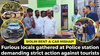 Siolim rent-a-car mishap!