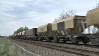 66070 on 6M43, 18:20, Norwich Trowse Yard Redland Siding - Mountsorrel Sidings - empty stone