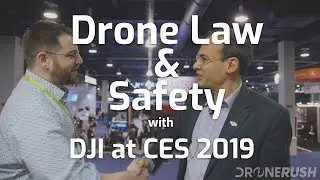 Discussing drone laws with DJI at CES 2019