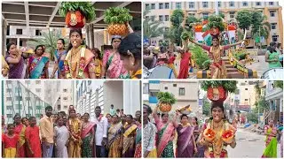 Naresh bonam at TKR college bonalu 2025 || TKR college karmanghat || #nareshbonam#hyderbadbonalu 