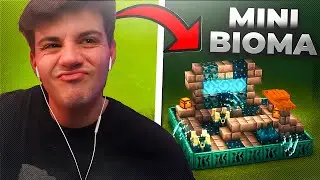 HO COSTRUITO dei MINI BIOMI nel mio MONDO MINECRAFT CHILL