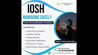IOSH Course Fees in Chennai & Tamil Nadu - UK Course Certificate - Industrial Safety Academy