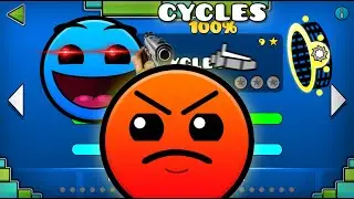 Nivelul asta e preferatul meu! Geometry Dash | CYCLES