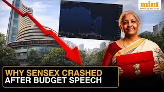 Шок от бюджета 2026 года: индекс Sensex рухнул на 2500 пунктов, индекс Nifty снизился после повыш...
