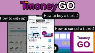 HOW TO SIGN UP ON THE TMONEY GO APP | Traveling in South Korea