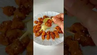 Crispy chicken #shorts #asmr #chicken #food