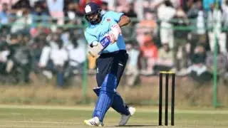 Rohit Sharma 155 runs batting highlights in Vijay Hazare Trophy