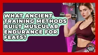 What Ancient Training Methods Built Muscular Endurance For Feats? - Athletes Training Room