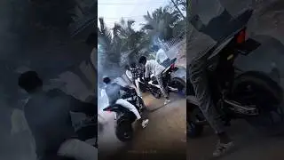 KTM RC 390 Burnout in Public 😳🔥 | #ktm #ktmrc390 #burnout #publicreaction #shorts