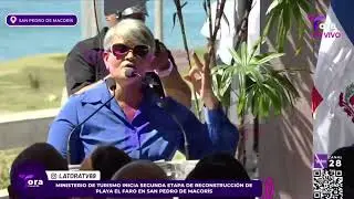GOBERNADORA YOBANNY BALTAZAR. INICIAN SEGUNDA ETAPA DE RECONSTRUCCI&Oacute;N DE PLAYA EL FARO EN SPM