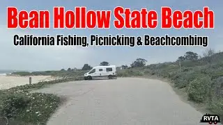 CALIFORNIA BEACHES: Exploring Bean Hollow! Fishing, Picnicking & Beachcombing #BeanHollow #Beaches