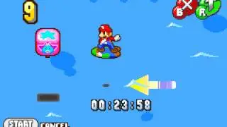 Mario and Luigi: Superstar Saga Surfing Minigame TAS in 00:37:41