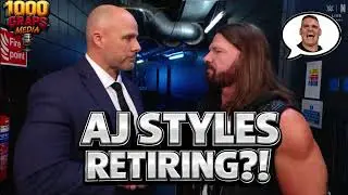 AJ PUTS HIS CAREER ON THE LINE / RAW RECAP
