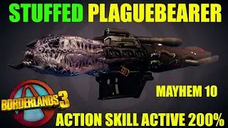 BL3 - LVL 65 - Stuffed Plaguebearer - A.S.A 200% Damage - Mayhem 10