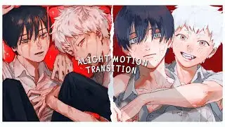 card wipe transition | tutorial alight motion