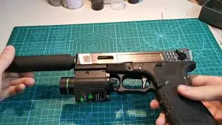 Airsoft WE TECH Silencer & Barrel Extension Kit