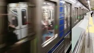 大阪メトロ四つ橋線23系リニューアル車住之江公園行き北加賀屋駅発車
