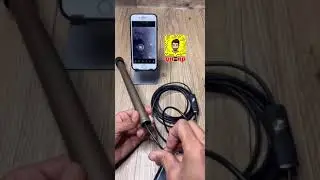 كاميرا EndoScope لتصوير الاماكن الضيقة  والاجزاء الصغيره وتنفع كاميرا مراقبة وتشتغل على الواي فاي