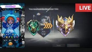 Epic to immortal !! solo playing #mlbblive #mobilelegend