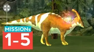 Dinosaur Hunt  2019 Mission 1-5 Walkthrough [Timuz Games]