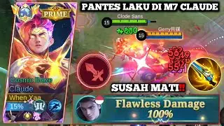 SUPER DUPER GILA CLAUDE SEKARANG SUSAH BANGET MATI CUY | BUILD CLAUDE TERSAKIT 2026 - MOBILE LEGENDS